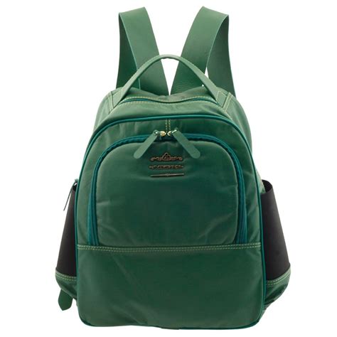 mochila de couro e tecido marron e verde escuro feminina|Mochila Feminina Couro Na Amazon.com.br.